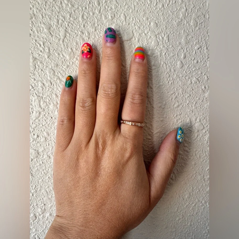 Pieces of Starr 14k Rose Gold Celestial Slice Ring - Picture 7 of 17